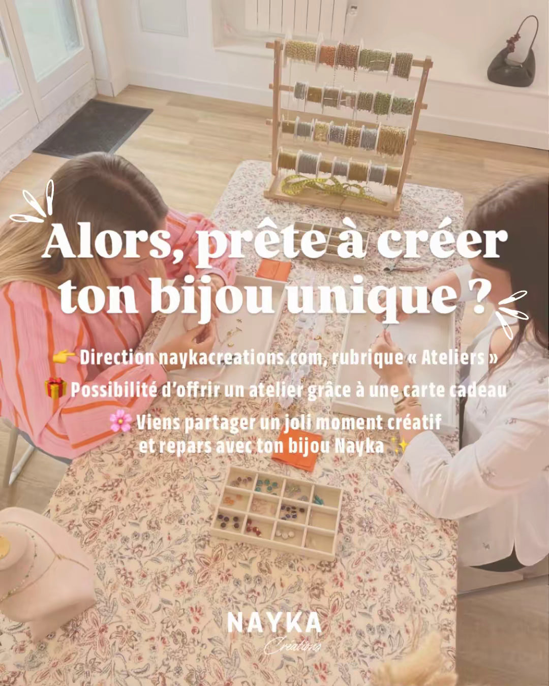 Atelier création bijoux