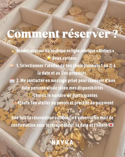 Atelier création bijoux